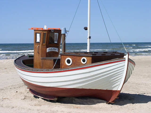 Quality of Light - Fishing Boat on the Beach